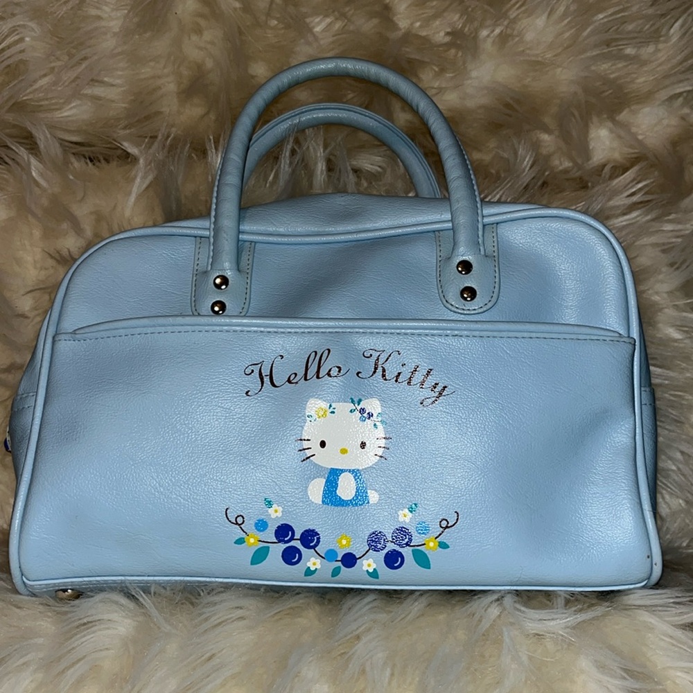 Sanrio hello kitty purse light blue